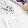 Huture BFF Necklaces Heart Pendant with Necklaces for Best Friend,
