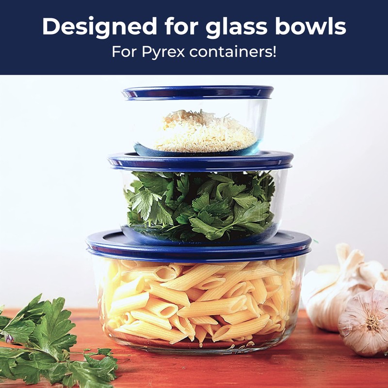 Wood Grip - Lids for Pyrex and Anchor Round Glass