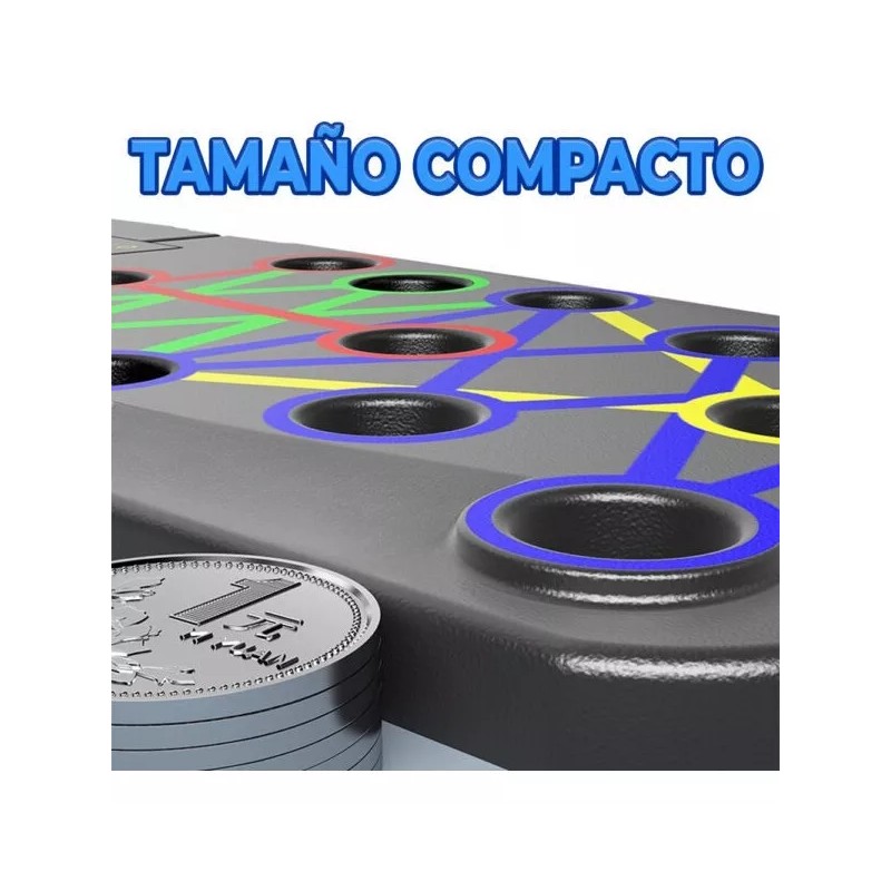 EGTMA Tabla Multifunción Push-up Portátil Plegable 10 En 1 Asas