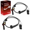 ABS Wheel Speed Sensor 2Pcs: Rear Left & Right Compatible