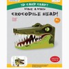 3D Mask Kit (Crocodile) by Fiesta Crafts - Colourful &
