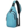 G4Free Sling Bag RFID Blocking Sling Backpack Crossbody Chest Bag