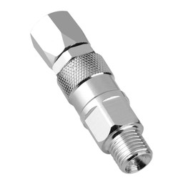 Swivel Joint 1/4-Inch Stainless Steel Rotary Joint High Pressure Painting Supplies Airless Spray Gun Whip Hose Swivel for Paint Sprayers