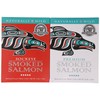Alaska Smokehouse Smoked Salmon Duo Original, Pepper Garlic, 8 Ounce