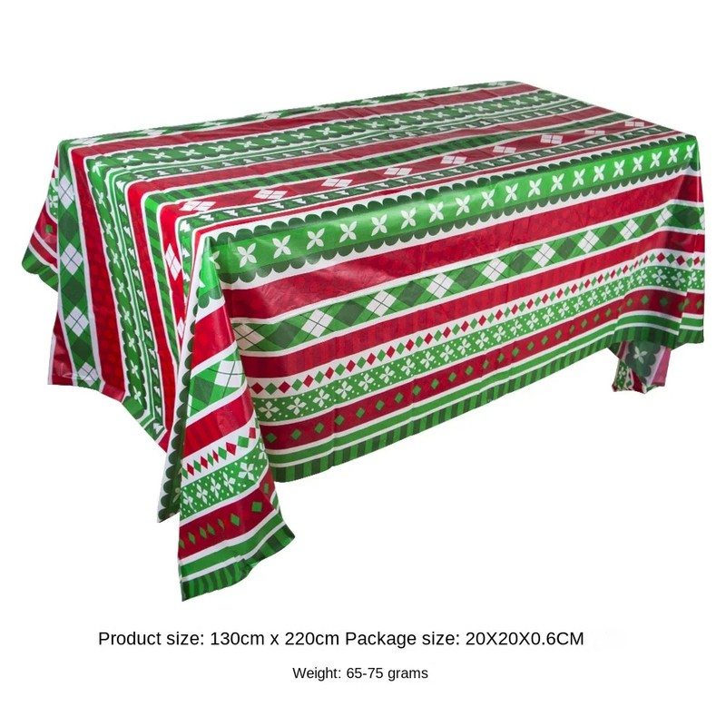 Halloween Plastic Tablecloth Set for Party Tables – 3-Pack Pumpkin,