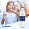 GLACIER FRESH Water Filter LT1000PC Replacement for Refrigerator, Compatible with