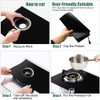 3Pcs Non-Dirty Stove Burner Cover Range Protector Gas Hob Top