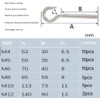 newlng M8 Hook Bolt 304 Stainless Steel Ring Screw High