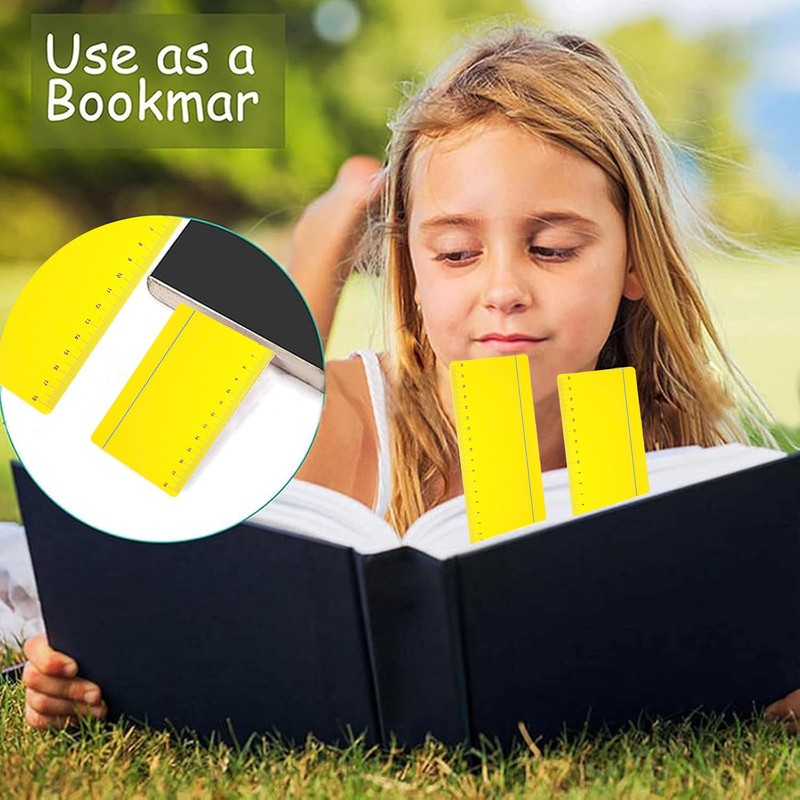 SANTUO Coloured Overlays for Dyslexia 10 Pack - Yellow Overlays