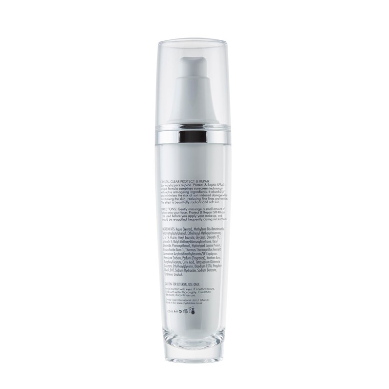 Crystal Clear Protect and Repair SPF 40 100m