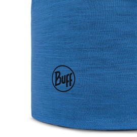 Buff LW Merino Wool Reversible Berretto Bambino Ragazza, Sciarpa Multifunzionale, 100% Lana Merino, Escursionismo, Outdoor, Sostenibile, Leggera, Spessa, Taglia Unica, Blu