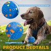 JEROCK Dog Balls, Indestructible Dog Toy Ball for Aggressive Chewers,