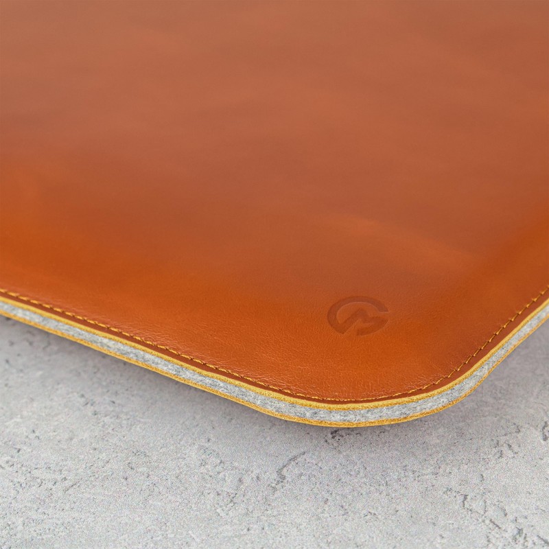 Casemade Real Leather Laptop Sleeve for MacBook Pro & Air
