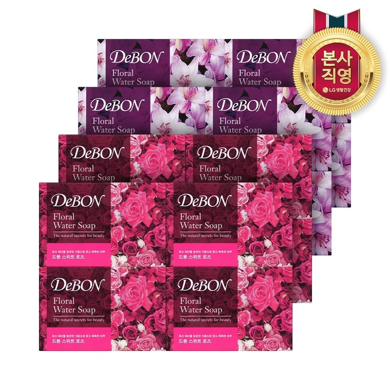 De Bon Soap 100G Sweet Rose 4pcs x 4 (16