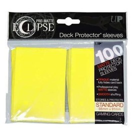 Deck Protector: Eclipse Gloss: Lemon Yellow (100)