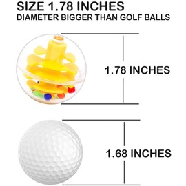 WEofferwhatYOUwant Activity and Replacement Balls for Baby and Toddlers - Ball Ramp Toy Ball Extras for More Action