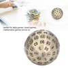 100 Sides Polyhedral Number Dice Metal 5cm Diameter Easy to
