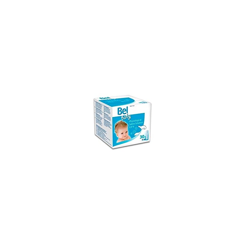 Physiological Saline Solution Ampollas 0.2 fl oz - Paquete de