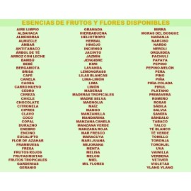 La Perfumm 20 Esencias Aromáticas De 20ml Aromaterapia  Humidificador