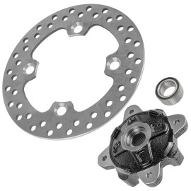 Caltric Front Left Right Wheel Hub Disc Rotor Bearing for Polaris RZR XP 900 2011-2013