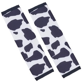 CREATCABIN 2 Packs Car Safety Belt Cover Seat belt Shoulder Pad Cushions Universal Car Fitted Easy Install Cold Separate Soft Nylon for Seat Belt Backpack Shoulder Bag Adults gift Father 9.06x2.56Inch