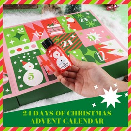 BODY & EARTH # LOVE Limited Edition Advent Calendar Hand Cream Gift Sets-24 Days of Beauty Advent Calendar for Women Lotion Sets Christmas Gifts with Hand Lotion,Body Lotion,Foot Cream,Bath Sets,etc