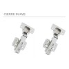 Herrajes Guerrero Bisagra Bidimensional Recta 35mm De Cierre Suave Precio