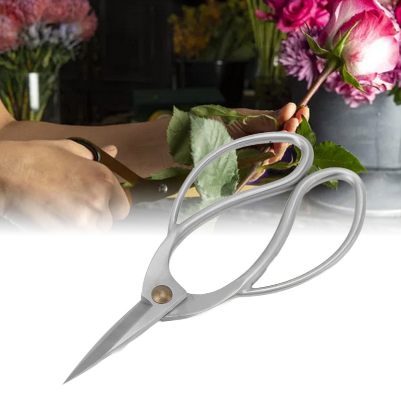 195mm Bonsai Pruning Scissors Stainless Steel Bonsai Scissors Gardening Plant