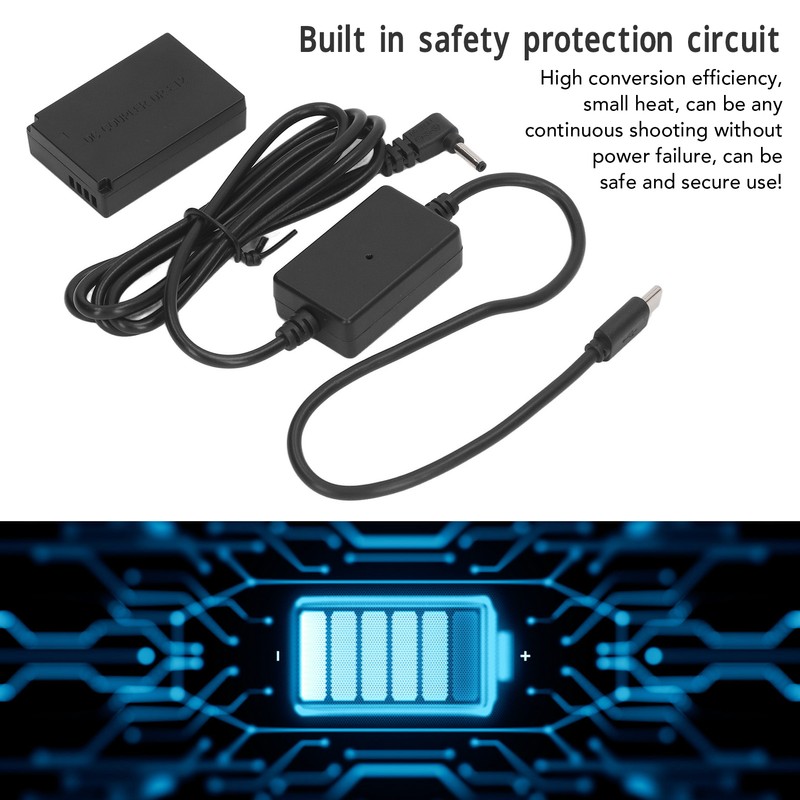 LP E12 Dummy Battery Digital Camera DR E12 DC Coupler