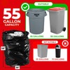ToughBag 55 Gallon Trash Bags (32 Count) Heavy Duty Trash