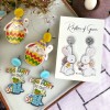 Unbranded Hop Into Style: Adorable Easter Egg Earrings - NWT