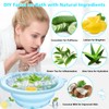 BOMODOTA Silicone Face Bowl for Ice with Built-In Icetray, Portable