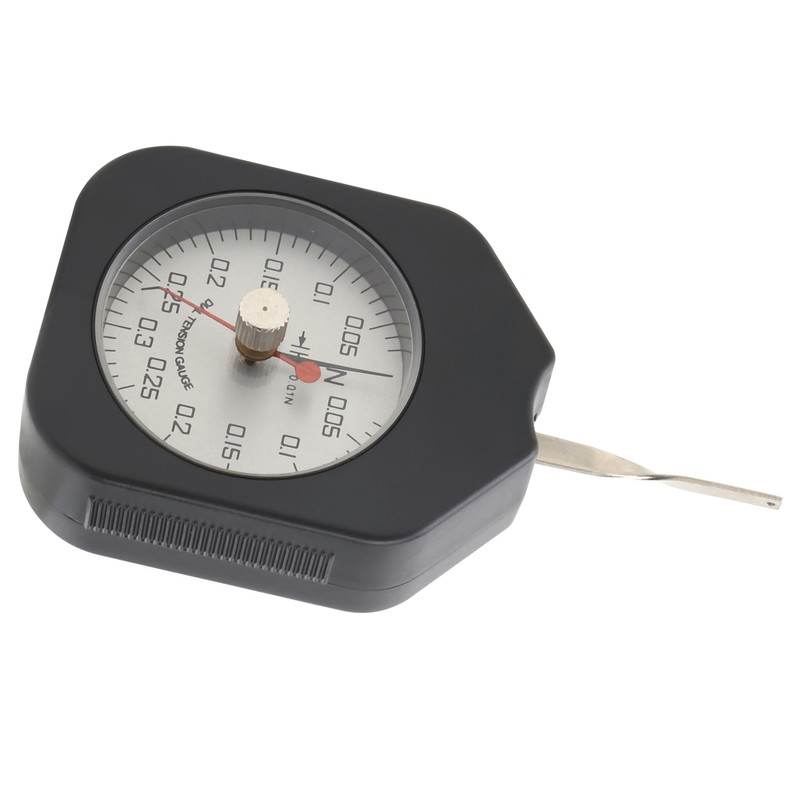 SEN-0.3-2 Dial Tensiometer 0.3N Portable Alloy Double Pointer Tension Gauge