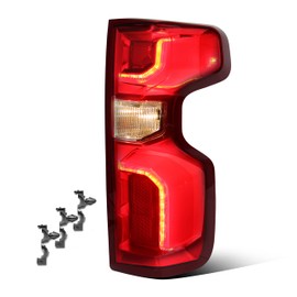 Chee Lyee LED Tail Lights Compatible with 2019-2025 Chevy Silverado 1500/2500HD/3500HD RST/LT Trail Boss/LTZ/High Country/ZR2 with Wires Taillights Right Passenger Side, OEM:GM2801311 84678150