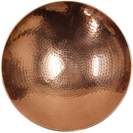 Oakestry PCB-01-RM Rail Mount Bracket Birdbath, Polished Copper Plated, Black