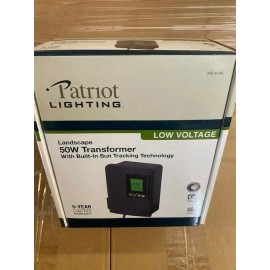 Patriot Lighting® 50W Low Voltage Landscape Lighting Transformer (NEW)
