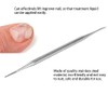 Exeton Professional Black Nail File Double Ended Ingrown toenail Lifter