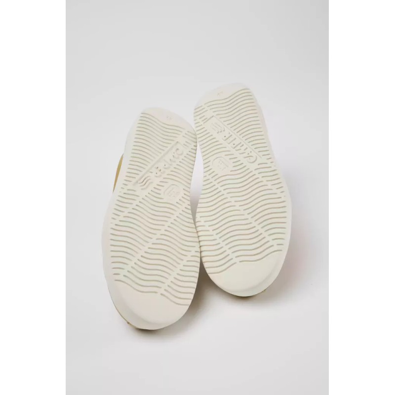 Camper Leather Lace-Up Sneakers Runner K21 | Beige | Sz-8