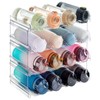 Lifewit Stackable Water Bottle Organizer for Cabinet, Plastic Bottle Holder