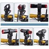 Unbranded Universal 360° Rotating Bike Handlebar Flashlight Holder Clip Torch
