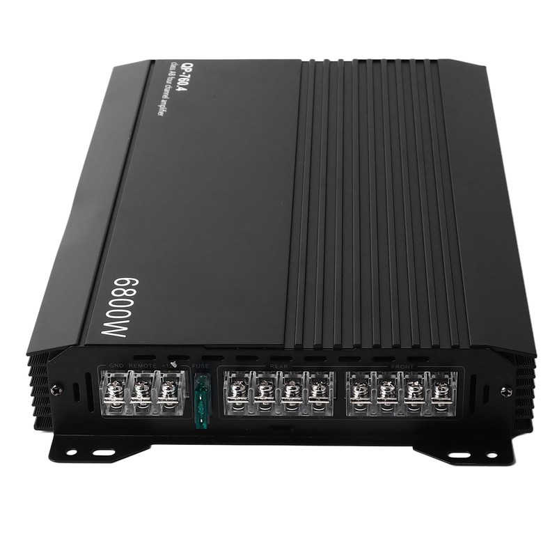 4 Channel Car Amplifier, Efficient Cooling System, Terminal Design, Copper