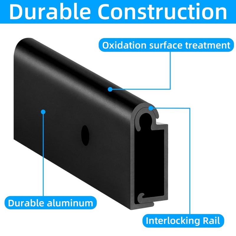 RV Table Mount Bracket Aluminum RV Table Support Trim for