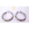 Bancroft Women's Shimmer and Shine Hoop Earrings NWT 42