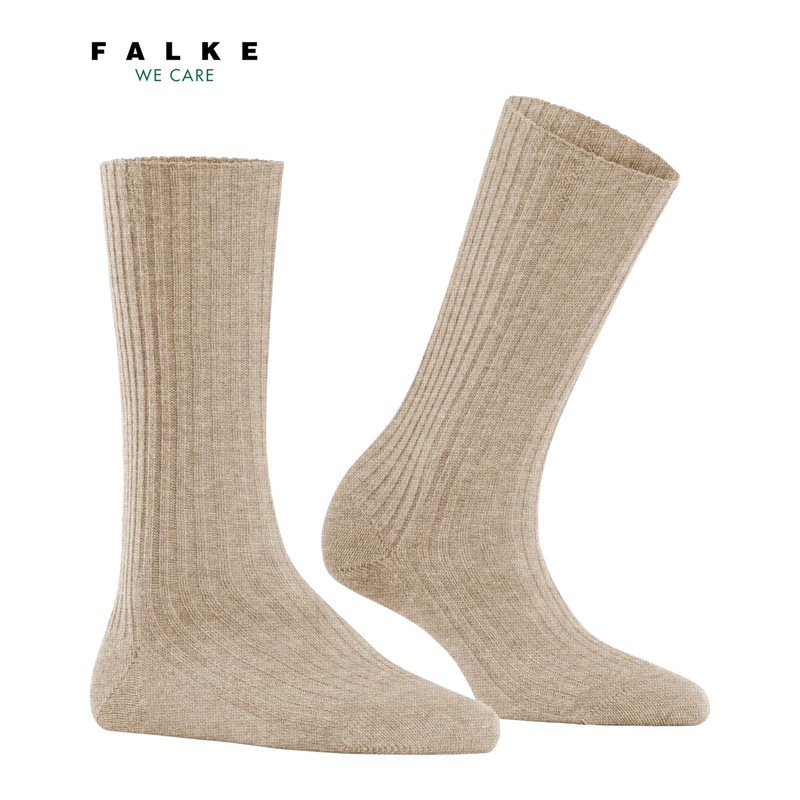 FALKE Women's Socks, Beige Melange 4091