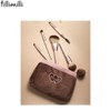 Fillimilli Mini Makeup Brush Kit 5items(+ Heart Pouch Gift)