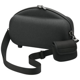 TXEsign Hard Storage Case for NEW Bose SoundLink Max Portable Speaker, Travel Carrying Case Portable Speaker EVA Hard Protective Case with Shoulder Strap and Accessories Pocket (Case Only)