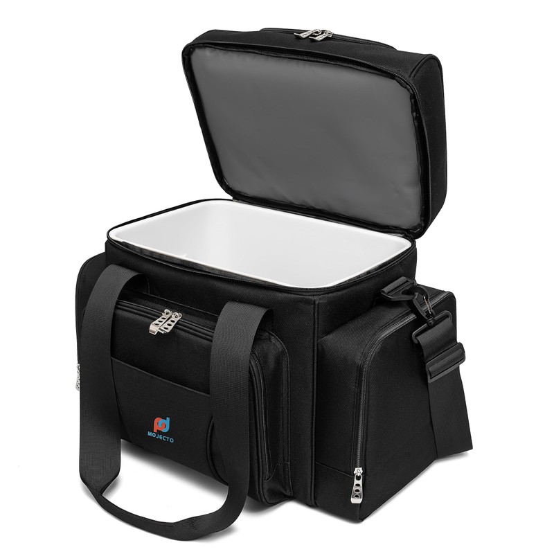 Extra Large Cooler Bag (15x12.5x9 in) with Leakproof Hard Liner.