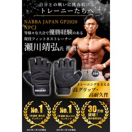 GW SPORTS Training Gloves, For Muscle Building, Weight Lifting, Gym Workouts, with Wrist Straps, Mesh Material, 7 Color, 4 sizes, S / M / L / XL