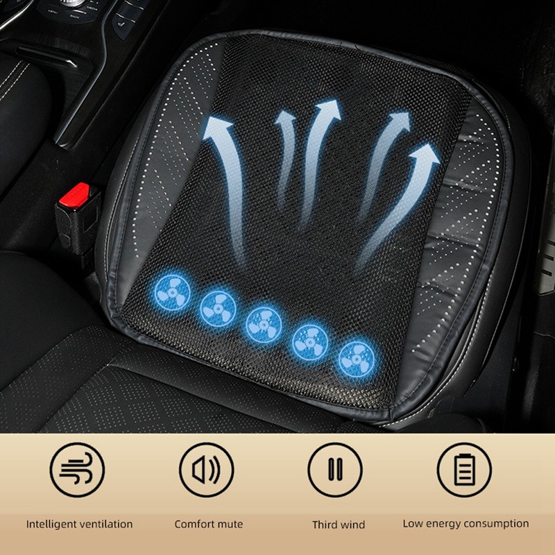 Car Seat Cooling Pad 3 Speed Adjustment Car Seat Cooling