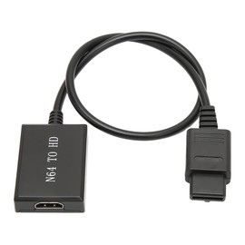 N64 to HDMI Converter, N64 to HDMI Adapter Cable for SNES N64, HD Link Cable for Converts N64 Game Console Video to HDMI , Supports PAL NTSC